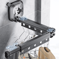 Varal Sem Perfuração Extensível Dobrável