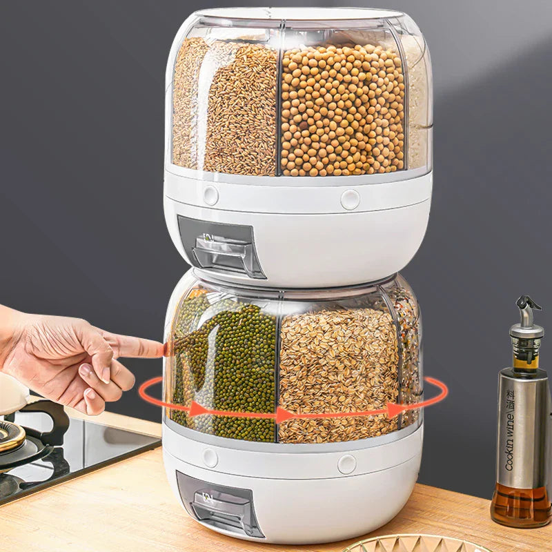 Dispenser de Alimentos Giratório + Brinde Exclusivo!