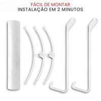 Defletor de Ar Condicionado Ajustável