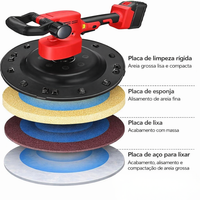 Desempenadeira Elétrica Profissional + 4 Discos de Brinde!