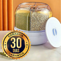 Dispenser de Alimentos Giratório + Brinde Exclusivo!